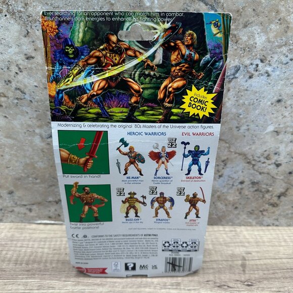 Masters of The Universe Origins Jitsu 2022 MOTU Mattel Action Figure NEW - Picture 2 of 9
